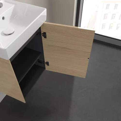 Bild von VILLEROY BOCH Collaro Waschbeckenunterschrank, 1 Tür, 410 x 546 x 344 mm, Nordic Oak #C00501VJ