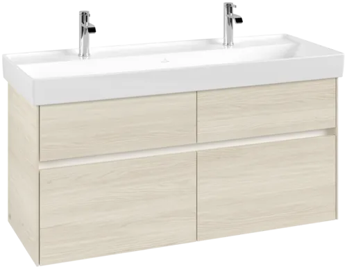 Obrázek VILLEROY BOCH Collaro Vanity unit, with lighting, 4 pull-out compartments, 1154 x 546 x 444 mm, White Oak #C012B0AA