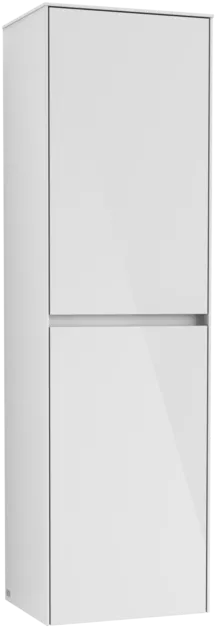 VILLEROY BOCH Collaro Tall cabinet, 2 doors, 454 x 1538 x 349 mm, Glossy White / Glossy White #C03400DH resmi