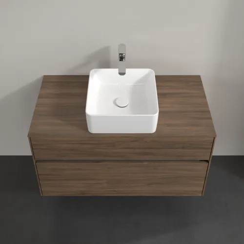 Obrázek VILLEROY BOCH Toaletní skříňka Collaro, 2 výsuvy, 1000 x 548 x 500 mm, Arizona Oak / Arizona Oak #C03800VH