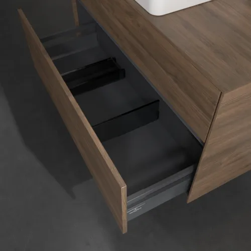 Obrázek VILLEROY BOCH Toaletní skříňka Collaro, 2 výsuvy, 1000 x 548 x 500 mm, Arizona Oak / Arizona Oak #C03800VH