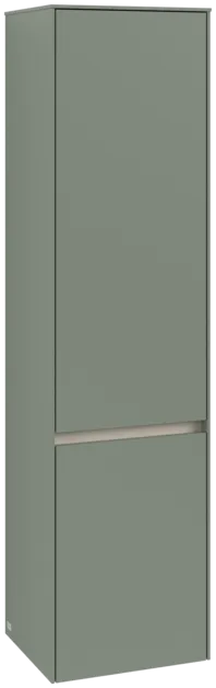 Obrázek VILLEROY BOCH Vysoká skříň Collaro, 2 dveře, 404 x 1538 x 349 mm, Soft Green / Soft Green #C03301AF