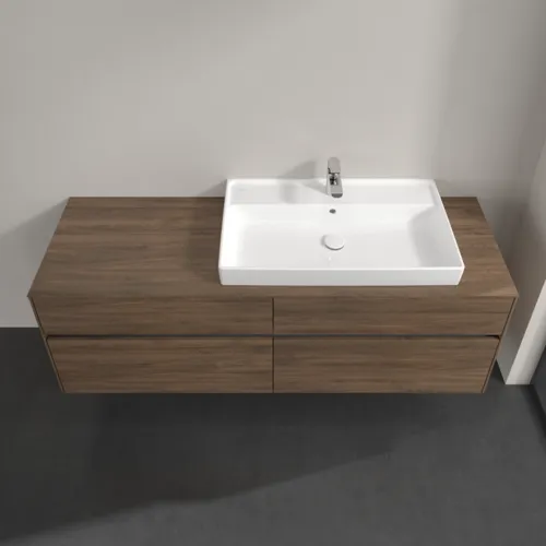 Bild von VILLEROY BOCH Collaro Waschbeckenunterschrank, mit Beleuchtung, 4 Auszüge, 1600 x 548 x 500 mm, Arizona Oak / Arizona Oak #C027B0VH