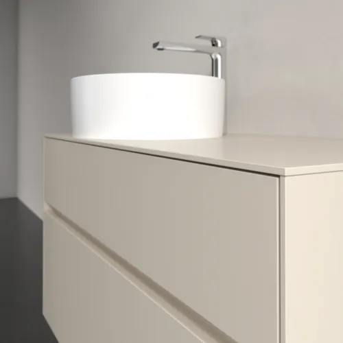 VILLEROY BOCH Collaro Waschbeckenunterschrank, 2 Auszüge, 1000 x 548 x 500 mm, Cashmere Grey / Cashmere Grey #C03900VN, Bild 5