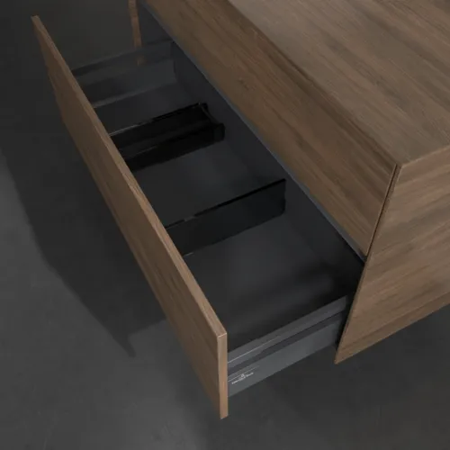 Bild von VILLEROY BOCH Collaro Waschbeckenunterschrank, 2 Auszüge, 1000 x 548 x 500 mm, Arizona Oak / Arizona Oak #C03900VH