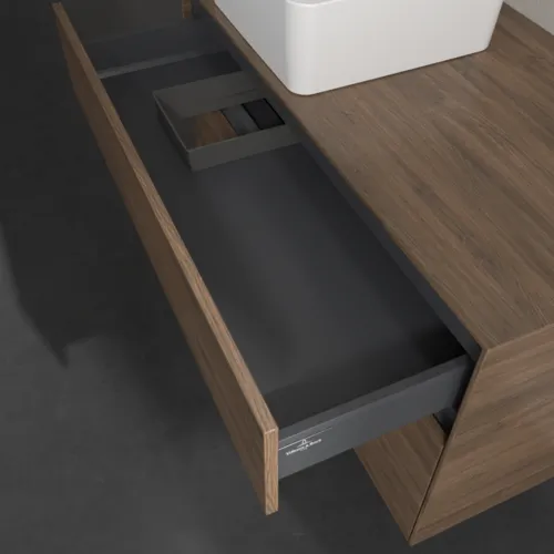 Bild von VILLEROY BOCH Collaro Waschbeckenunterschrank, 2 Auszüge, 1000 x 548 x 500 mm, Arizona Oak / Arizona Oak #C03900VH