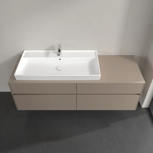 VILLEROY BOCH Collaro Waschbeckenunterschrank, 4 Auszüge, 1600 x 548 x 500 mm, Taupe / Taupe #C02900VM, Bild 4