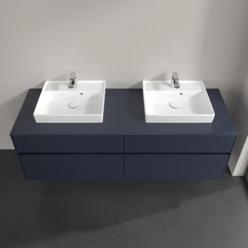 Bild von VILLEROY BOCH Collaro Waschbeckenunterschrank, mit Beleuchtung, 4 Auszüge, 1600 x 548 x 500 mm, Marine Blue / Marine Blue #C021B0VQ
