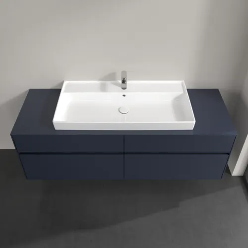 Bild von VILLEROY BOCH Collaro Waschbeckenunterschrank, 4 Auszüge, 1600 x 548 x 500 mm, Marine Blue / Marine Blue #C03100VQ