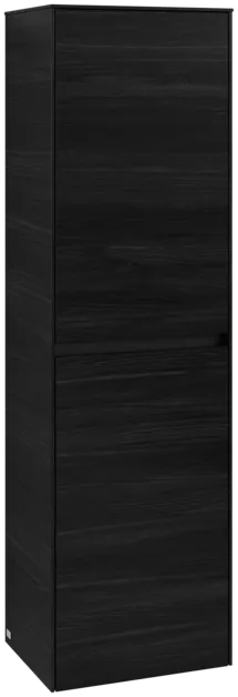 Зображення з  VILLEROY BOCH Collaro Tall cabinet, 2 doors, 454 x 1538 x 349 mm, Black Oak / Black Oak #C03400AB