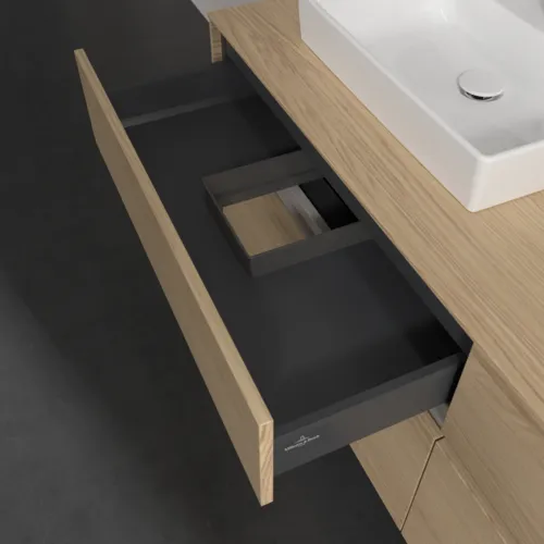 Bild von VILLEROY BOCH Collaro Waschbeckenunterschrank, 4 Auszüge, 1600 x 548 x 500 mm, Nordic Oak / Nordic Oak #C02100VJ