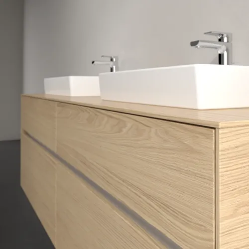 Bild von VILLEROY BOCH Collaro Waschbeckenunterschrank, 4 Auszüge, 1600 x 548 x 500 mm, Nordic Oak / Nordic Oak #C02100VJ
