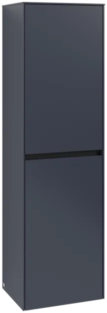 Obrázek VILLEROY BOCH Vysoká skříň Collaro, 2 dveře, 454 x 1538 x 349 mm, Marine Blue / Marine Blue #C03401VQ