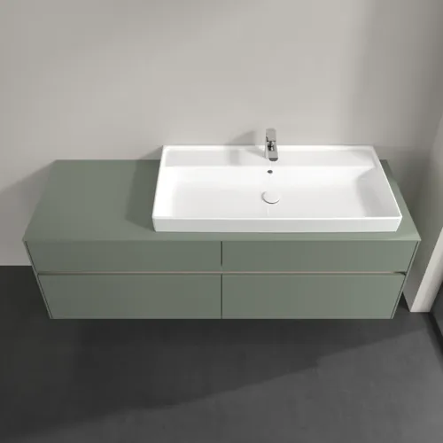 Bild von VILLEROY BOCH Collaro Waschbeckenunterschrank, 4 Auszüge, 1600 x 548 x 500 mm, Soft Green / Soft Green #C03000AF