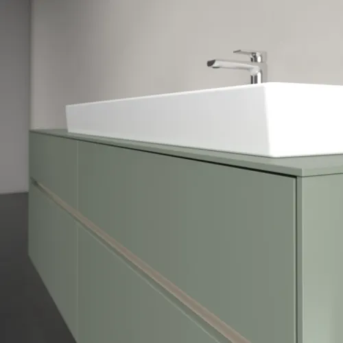 Bild von VILLEROY BOCH Collaro Waschbeckenunterschrank, 4 Auszüge, 1600 x 548 x 500 mm, Soft Green / Soft Green #C03000AF
