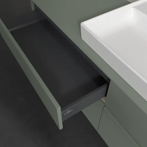 Bild von VILLEROY BOCH Collaro Waschbeckenunterschrank, 4 Auszüge, 1600 x 548 x 500 mm, Soft Green / Soft Green #C03000AF