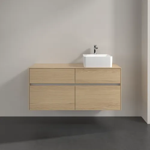 VILLEROY BOCH Collaro Waschbeckenunterschrank, 4 Auszüge, 1200 x 548 x 500 mm, Nordic Oak / Nordic Oak #C04300VJ, Bild 3