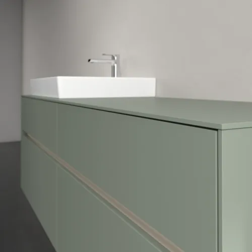 Bild von VILLEROY BOCH Collaro Waschbeckenunterschrank, 4 Auszüge, 1600 x 548 x 500 mm, Soft Green / Soft Green #C02200AF