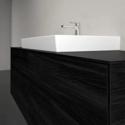 Bild von VILLEROY BOCH Collaro Waschbeckenunterschrank, 4 Auszüge, 1600 x 548 x 500 mm, Black Oak / Black Oak #C02800AB
