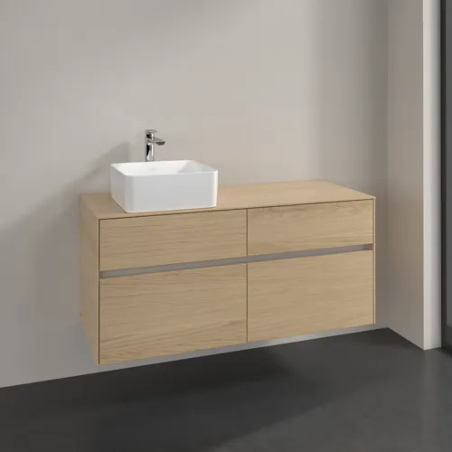 VILLEROY BOCH Collaro Waschbeckenunterschrank, 4 Auszüge, 1200 x 548 x 500 mm, Nordic Oak / Nordic Oak #C04200VJ, Bild 2