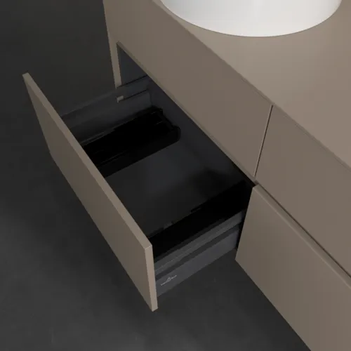 VILLEROY BOCH Collaro Waschbeckenunterschrank, 4 Auszüge, 1200 x 548 x 500 mm, Taupe / Taupe #C04200VM, Bild 6