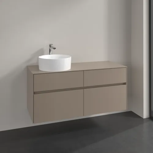 VILLEROY BOCH Collaro Waschbeckenunterschrank, 4 Auszüge, 1200 x 548 x 500 mm, Taupe / Taupe #C04200VM, Bild 2