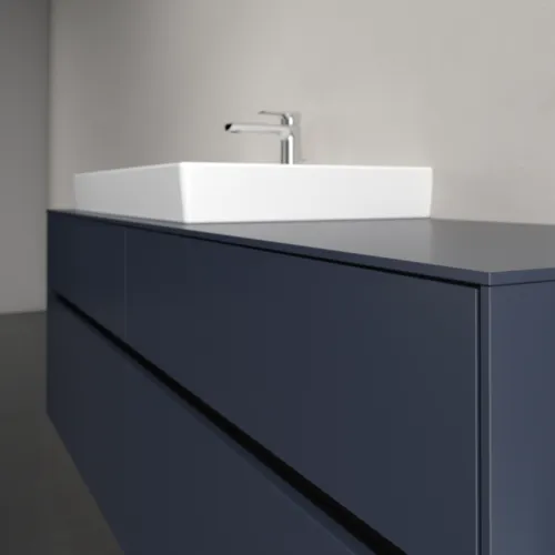 Bild von VILLEROY BOCH Collaro Waschbeckenunterschrank, mit Beleuchtung, 4 Auszüge, 1600 x 548 x 500 mm, Marine Blue / Marine Blue #C026B0VQ
