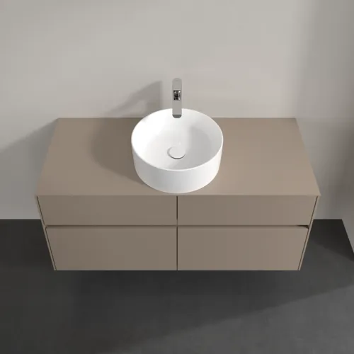 VILLEROY BOCH Collaro Waschbeckenunterschrank, 4 Auszüge, 1200 x 548 x 500 mm, Taupe / Taupe #C04100VM, Bild 4