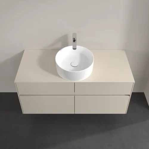 Bild von VILLEROY BOCH Collaro Waschbeckenunterschrank, 4 Auszüge, 1200 x 548 x 500 mm, Cashmere Grey / Cashmere Grey #C04100VN