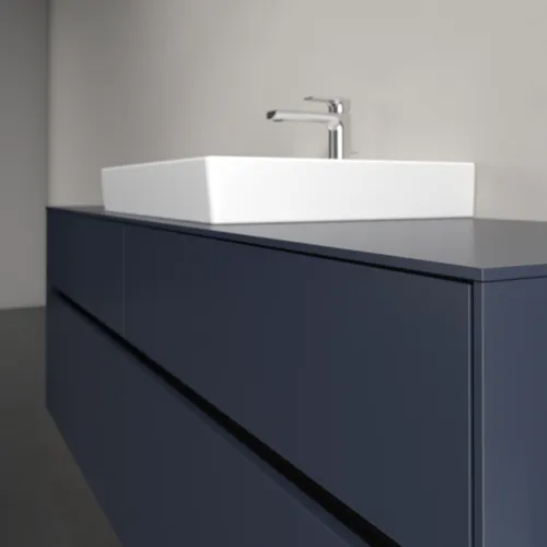 Bild von VILLEROY BOCH Collaro Waschbeckenunterschrank, mit Beleuchtung, 4 Auszüge, 1600 x 548 x 500 mm, Marine Blue / Marine Blue #C025B0VQ