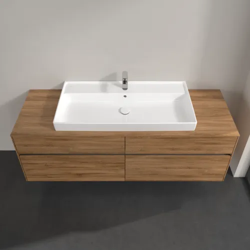 Bild von VILLEROY BOCH Collaro Waschbeckenunterschrank, 4 Auszüge, 1600 x 548 x 500 mm, Kansas Oak #C03100RH