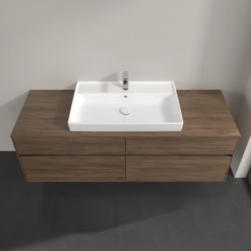 Bild von VILLEROY BOCH Collaro Waschbeckenunterschrank, 4 Auszüge, 1600 x 548 x 500 mm, Arizona Oak / Arizona Oak #C02800VH