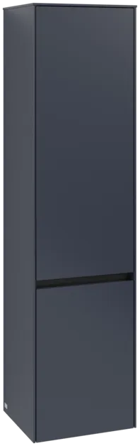 εικόνα του VILLEROY BOCH Collaro Tall cabinet, 2 doors, 404 x 1538 x 349 mm, Marine Blue / Marine Blue #C03301VQ