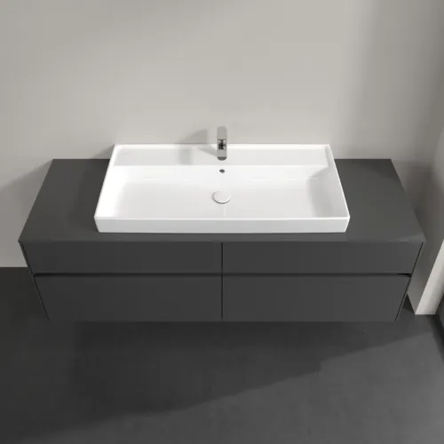 Bild von VILLEROY BOCH Collaro Waschbeckenunterschrank, mit Beleuchtung, 4 Auszüge, 1600 x 548 x 500 mm, Graphite / Graphite #C031B0VR