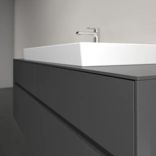 Bild von VILLEROY BOCH Collaro Waschbeckenunterschrank, mit Beleuchtung, 4 Auszüge, 1600 x 548 x 500 mm, Graphite / Graphite #C031B0VR