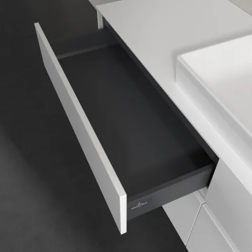 VILLEROY BOCH Collaro Waschbeckenunterschrank, 4 Auszüge, 1600 x 548 x 500 mm, White Matt / White Matt #C03000MS, Bild 7