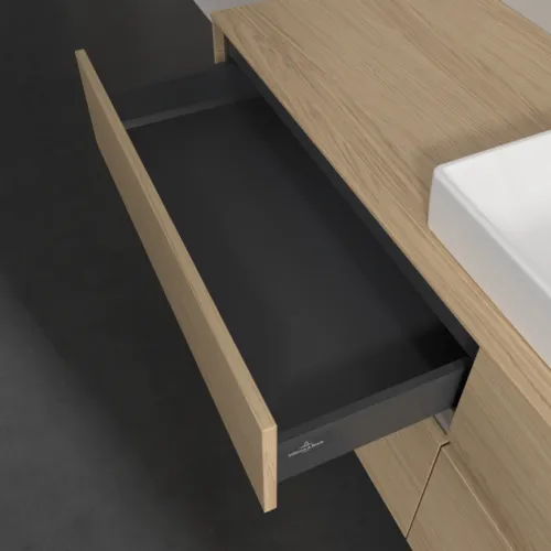 Bild von VILLEROY BOCH Collaro Waschbeckenunterschrank, 4 Auszüge, 1600 x 548 x 500 mm, Nordic Oak / Nordic Oak #C02700VJ