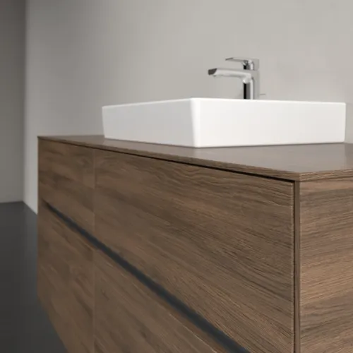 Bild von VILLEROY BOCH Collaro Waschbeckenunterschrank, 4 Auszüge, 1200 x 548 x 500 mm, Arizona Oak / Arizona Oak #C07000VH