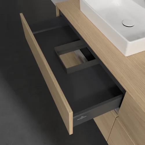 Bild von VILLEROY BOCH Collaro Waschbeckenunterschrank, 4 Auszüge, 1600 x 548 x 500 mm, Nordic Oak / Nordic Oak #C07800VJ
