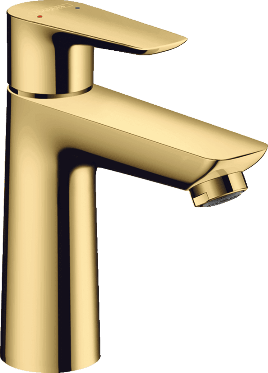 Bild von HANSGROHE Talis E Einhebel-Waschtischmischer 110 ohne Ablaufgarnitur #71712990 - Polished Gold Optic