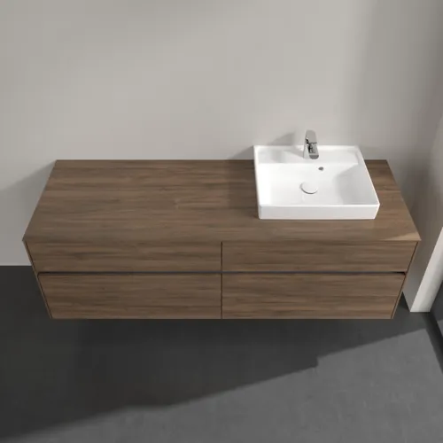 Bild von VILLEROY BOCH Collaro Waschbeckenunterschrank, 4 Auszüge, 1600 x 548 x 500 mm, Arizona Oak / Arizona Oak #C07900VH