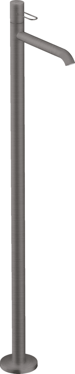 HANSGROHE AXOR Uno Einhebel-Waschtischmischer bodenstehend mit Bügelgriff ohne Ablaufgarnitur #38037340 - Brushed Black Chrome