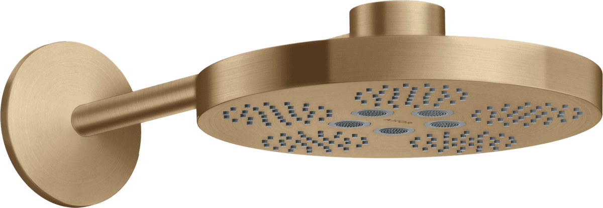 HANSGROHE AXOR One Kopfbrause 280 2jet mit Brausearm #48492140 - Brushed Bronze