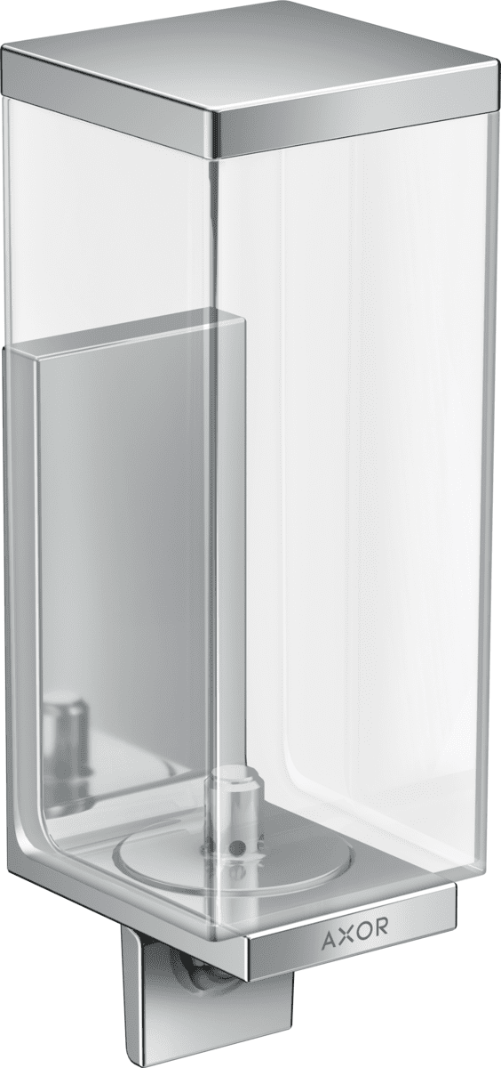 Obrázek HANSGROHE AXOR Universal Rectangular dávkovač tekutého mýdla #42610000 - chrom