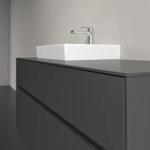 Bild von VILLEROY BOCH Collaro Waschbeckenunterschrank, 4 Auszüge, 1200 x 548 x 500 mm, Graphite / Graphite #C07100VR