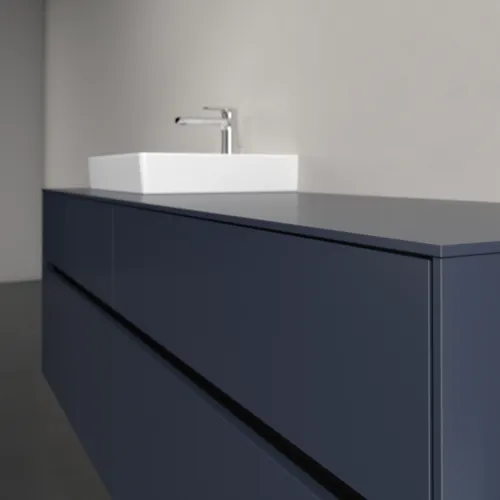 Bild von VILLEROY BOCH Collaro Waschbeckenunterschrank, mit Beleuchtung, 4 Auszüge, 1600 x 548 x 500 mm, Marine Blue / Marine Blue #C078B0VQ