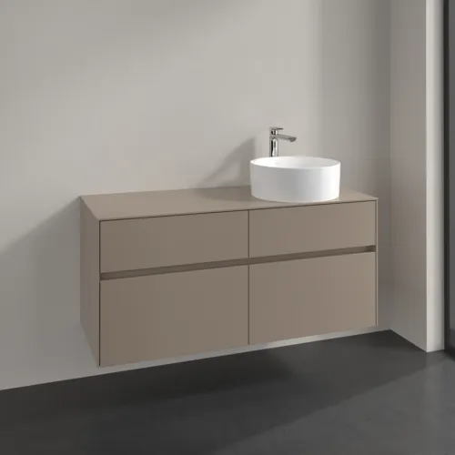VILLEROY BOCH Collaro Waschbeckenunterschrank, 4 Auszüge, 1200 x 548 x 500 mm, Taupe / Taupe #C04300VM, Bild 2
