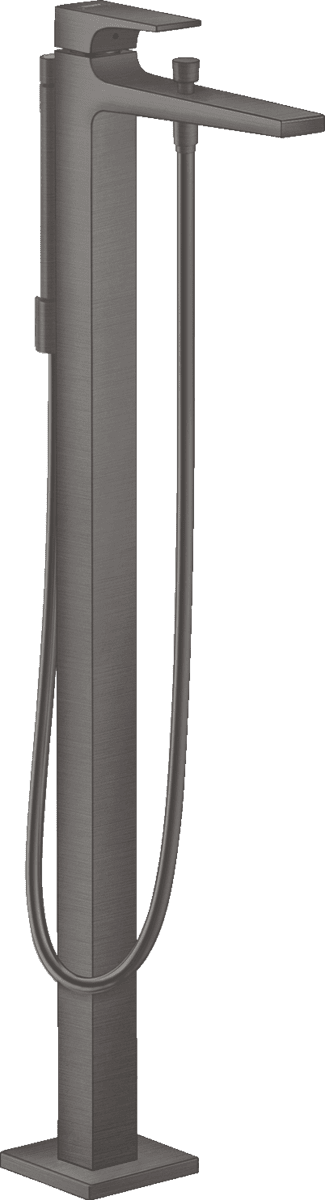 Bild von HANSGROHE Metropol Einhebel-Wannenmischer bodenstehend mit Hebelgriff #32532340 - Brushed Black Chrome
