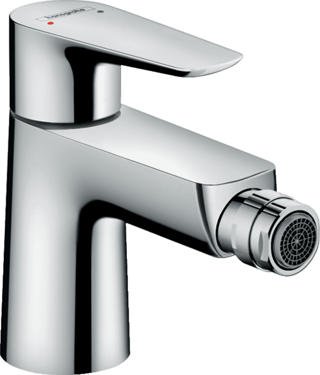 Bild von HANSGROHE Talis E Einhebel-Bidetmischer mit Push-Open Ablaufgarnitur #71721000 - Chrom