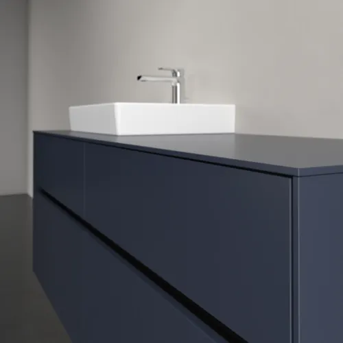 Bild von VILLEROY BOCH Collaro Waschbeckenunterschrank, 4 Auszüge, 1400 x 548 x 500 mm, Marine Blue / Marine Blue #C07400VQ
